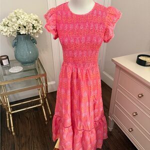 J.Marie Mia Rose Smocked Ruched Tiered Dress
ii5